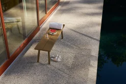 Fatboy Fred's Bench Banc de jardin, marron, 160x40x46.5 cm