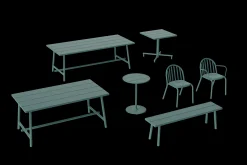 Fatboy Fred's Bench Banc de jardin, vert, 160x40x46.5 cm