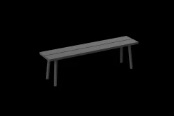 Fatboy Fred's Bench Banc de jardin, black, 160x40x46.5 cm
