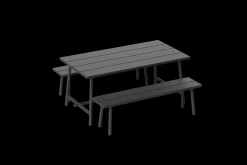 Fatboy Fred's Bench Banc de jardin, black, 160x40x46.5 cm