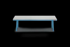 Fatboy Fred's Bench Pillow Coussin d’extérieur, gris, 160x40x3.5 cm