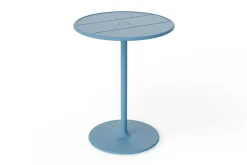 Fatboy Fred's Bistreau Petite table de jardin ronde, bleu, 60x60x76 cm