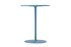 Fatboy Fred's Bistreau Petite table de jardin ronde, bleu, 60x60x76 cm