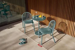 Fatboy Fred's Bistreau Petite table de jardin ronde, vert, 60x60x76 cm