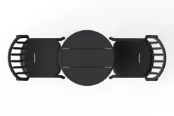 Fatboy Fred's Bistreau Petite table de jardin ronde, black, 60x60x76 cm
