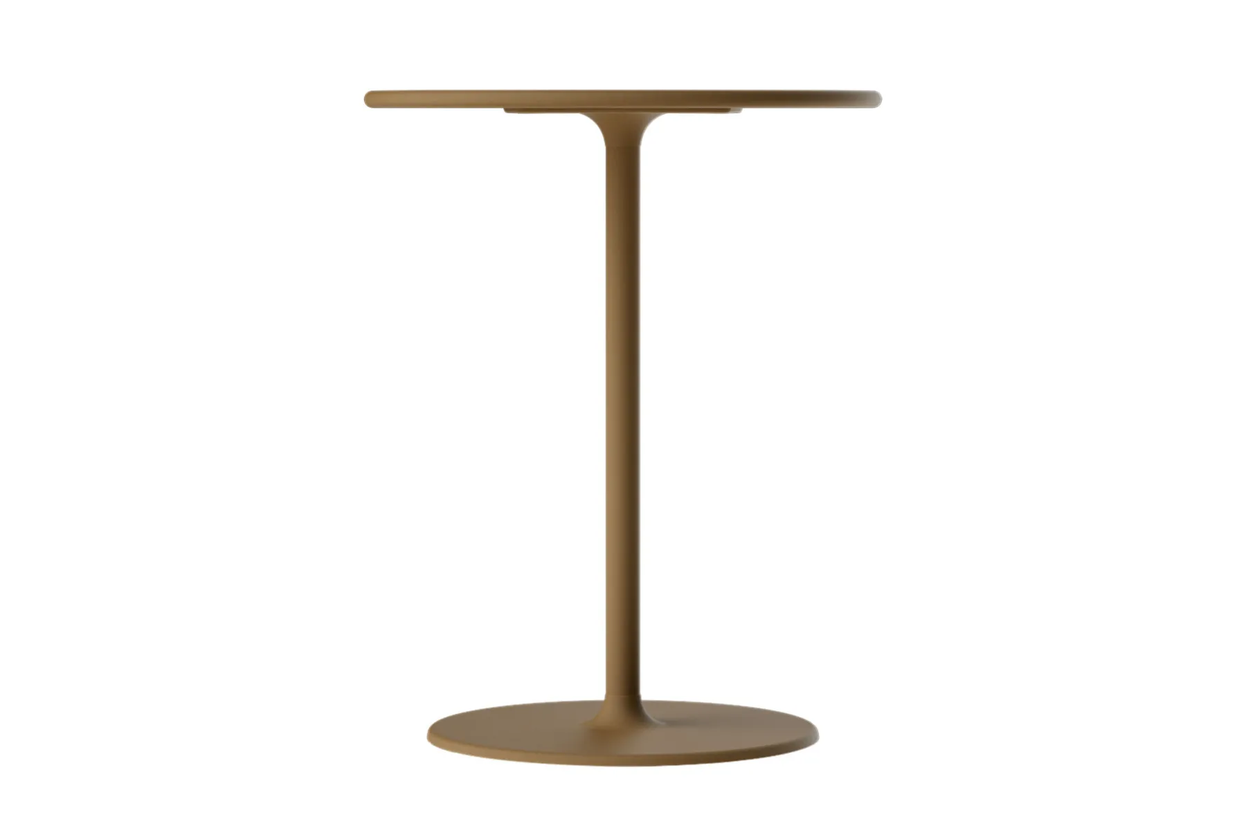 Fatboy Fred's Bistreau Petite table de jardin ronde, marron, 60x60x76 cm