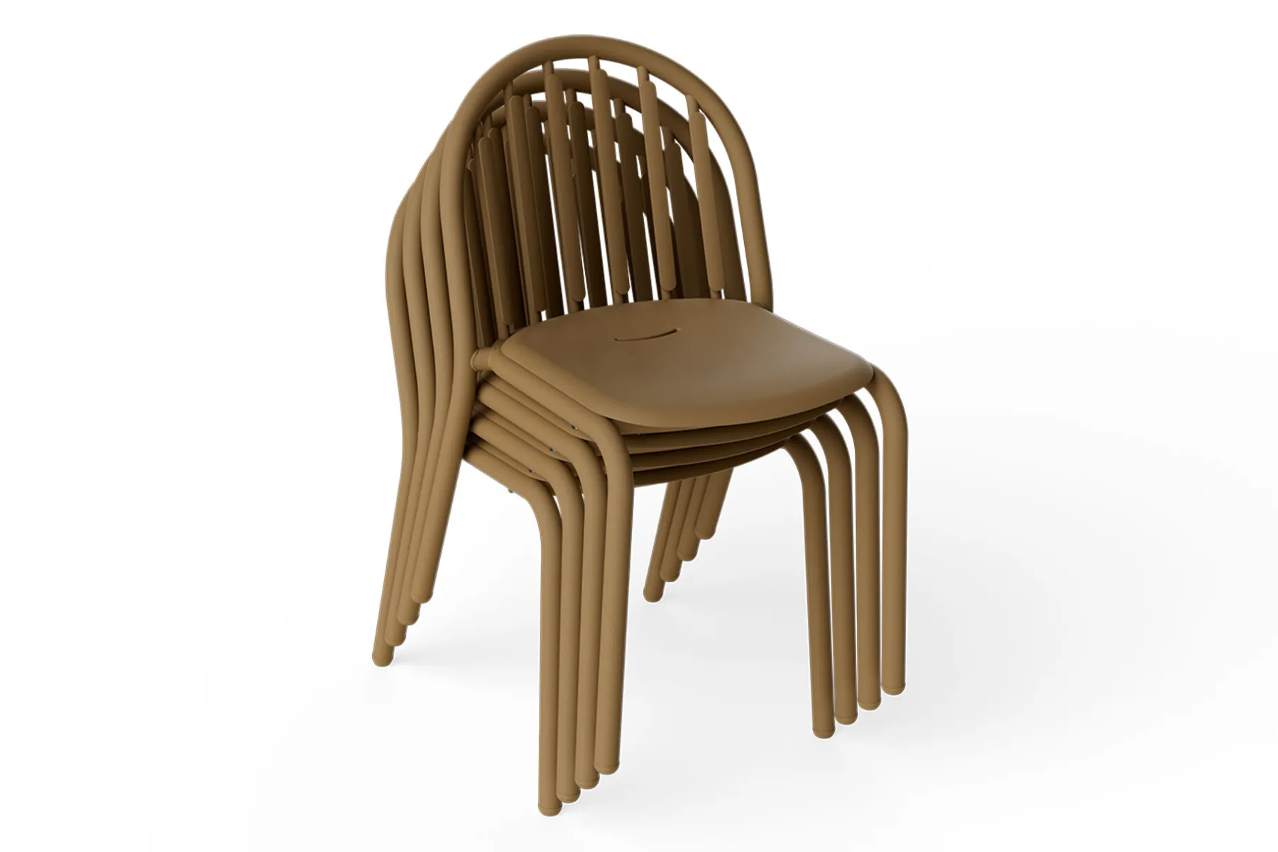 Fatboy Fred's Chair Chaise de jardin, marron, 52x56x80.5 cm
