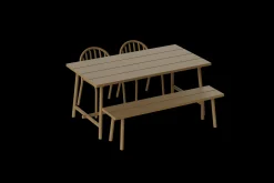 Fatboy Fred's Medium Table Table de jardin, marron, 170x90x76 cm
