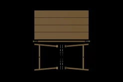 Fatboy Fred's Medium Table Table de jardin, marron, 170x90x76 cm