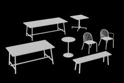 Fatboy Fred's Medium Table Table de jardin, 170x90x76 cm