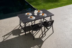 Fatboy Fred's Medium Table Table de jardin, black, 170x90x76 cm