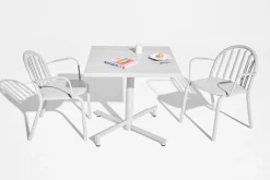 Fatboy Fred's Square Bistreau Petite table de jardin carrée, 80x80x76 cm