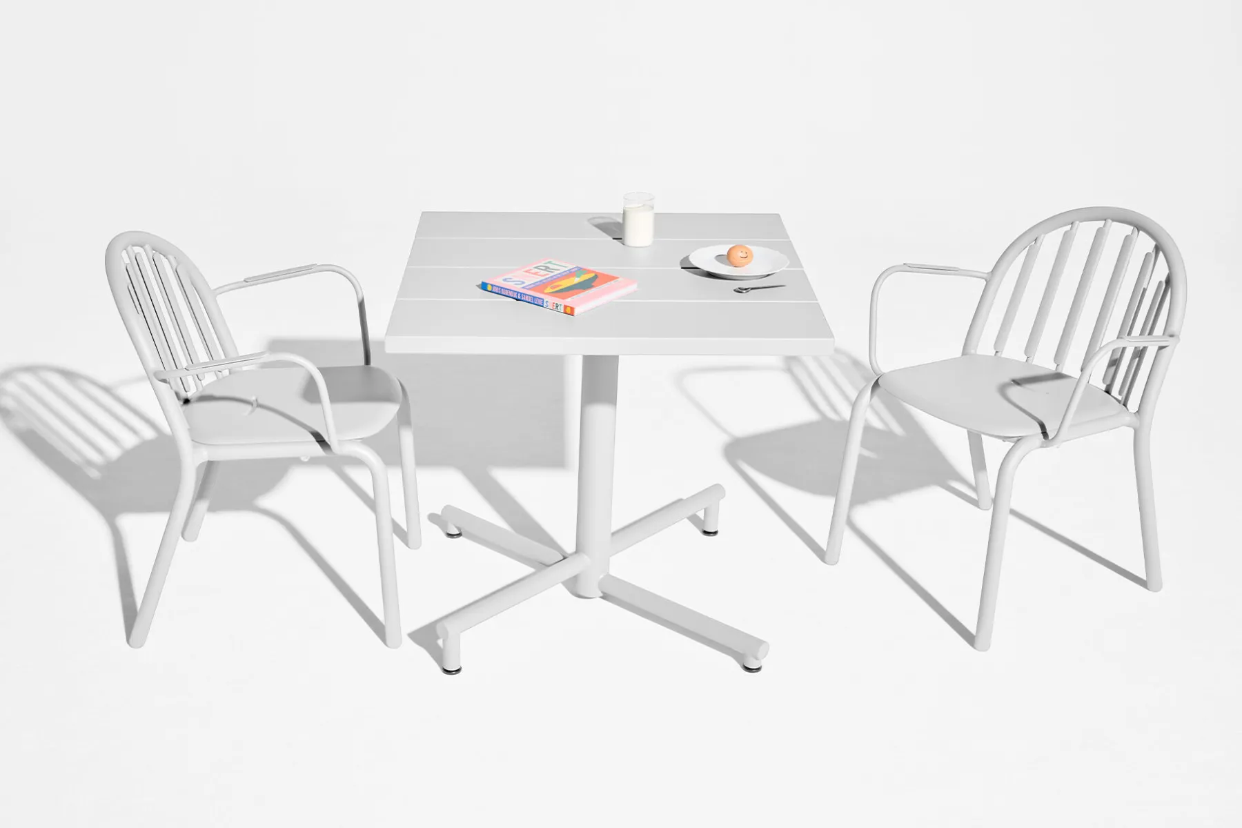 Fatboy Fred's Square Bistreau Petite table de jardin carrée, 80x80x76 cm