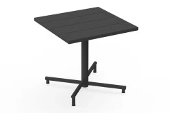 Fatboy Fred's Square Bistreau Petite table de jardin carrée, black, 80x80x76 cm