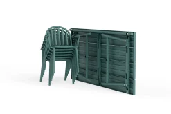 Fatboy Fred's Table Table de jardin, vert, 220x100x76 cm