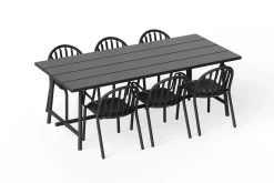 Fatboy Fred's Table Table de jardin, black, 220x100x76 cm