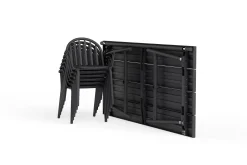 Fatboy Fred's Table Table de jardin, black, 220x100x76 cm