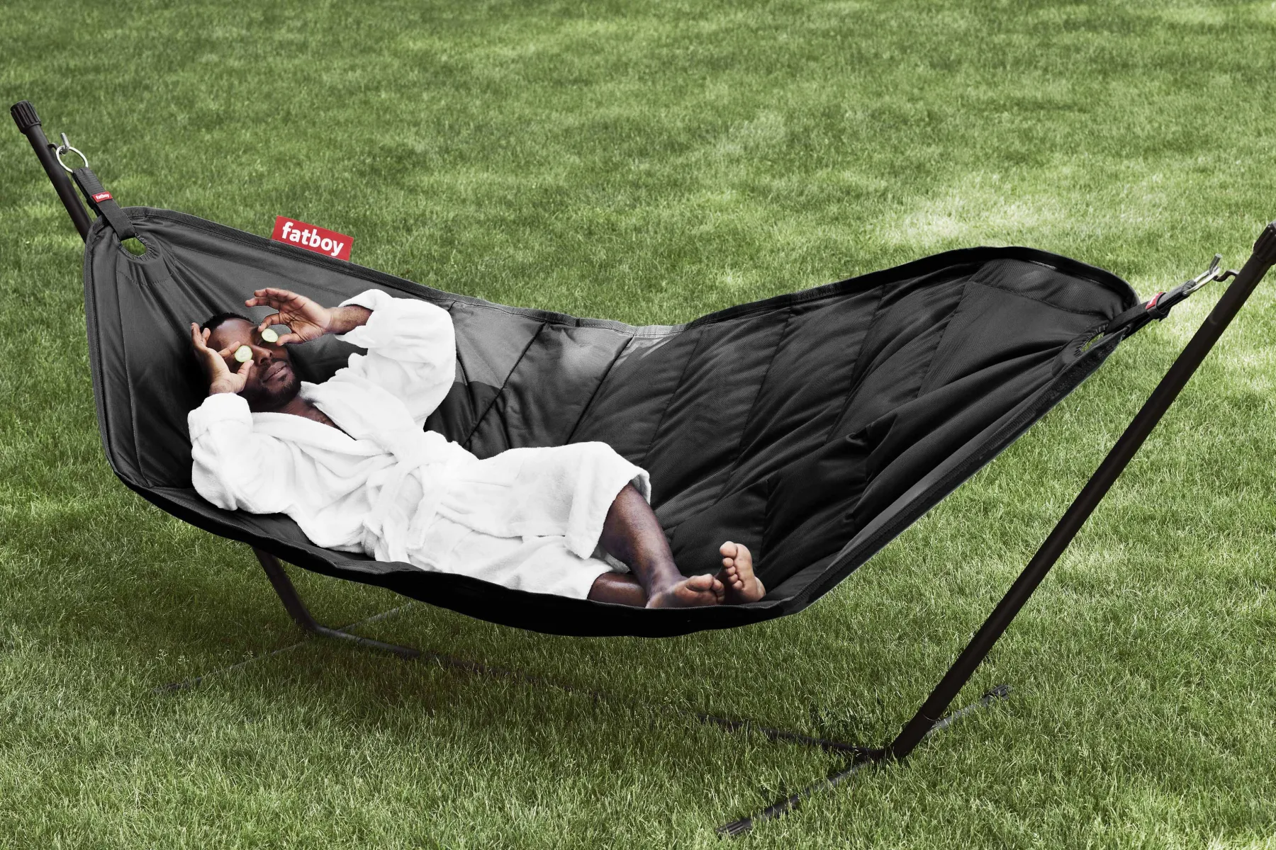 Fatboy Headdemock Hamac avec support, 270x138x110 cm