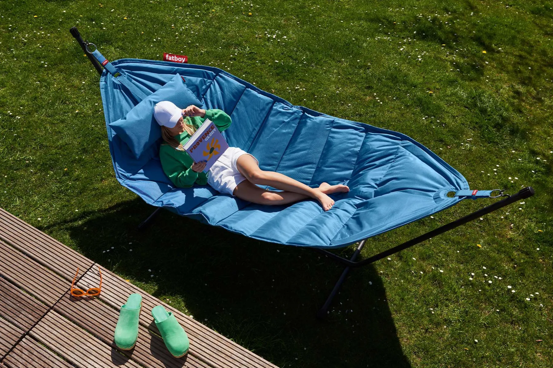 Fatboy Headdemock Deluxe Headdemock Superb incl. coussin et housse, 270x138x110 cm