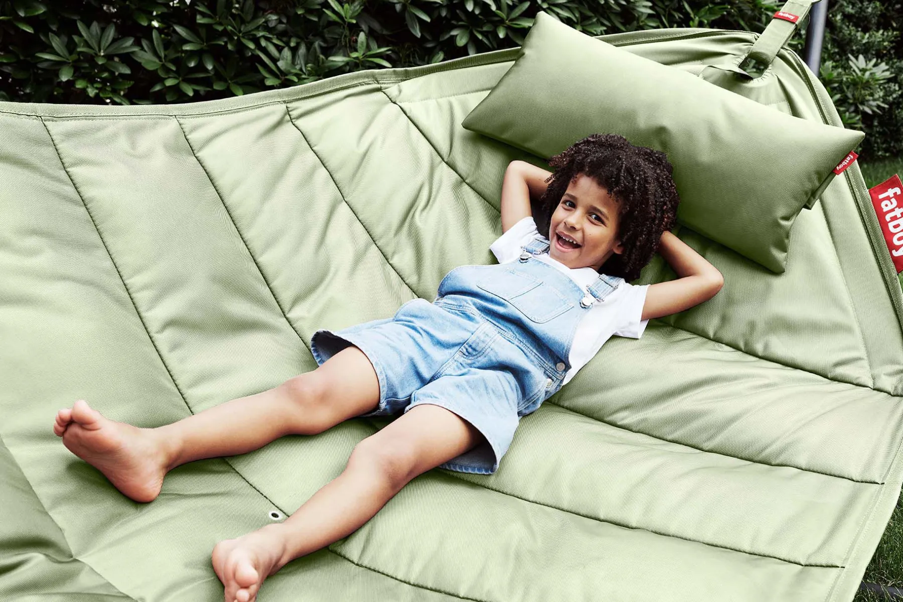 Fatboy Headdemock Pillow Coussin pour hamac, vert, 69x15x29 cm