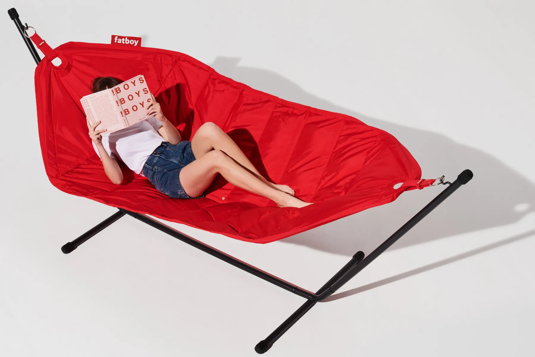 Fatboy Headdemock Hamac avec support, 270x138x110 cm