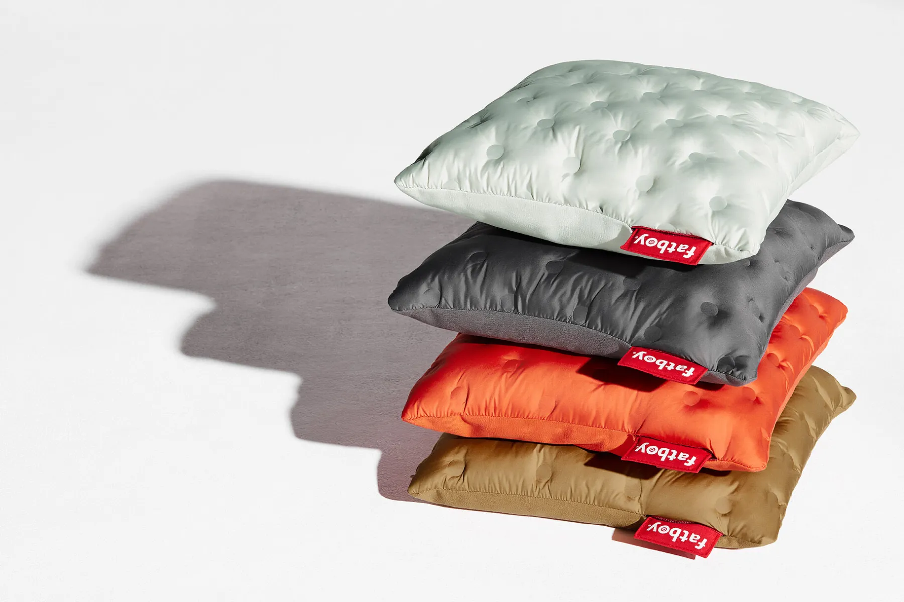 Fatboy Hotspot Pillow Quadro Coussin chauffant, argent, 45x45x17.5 cm