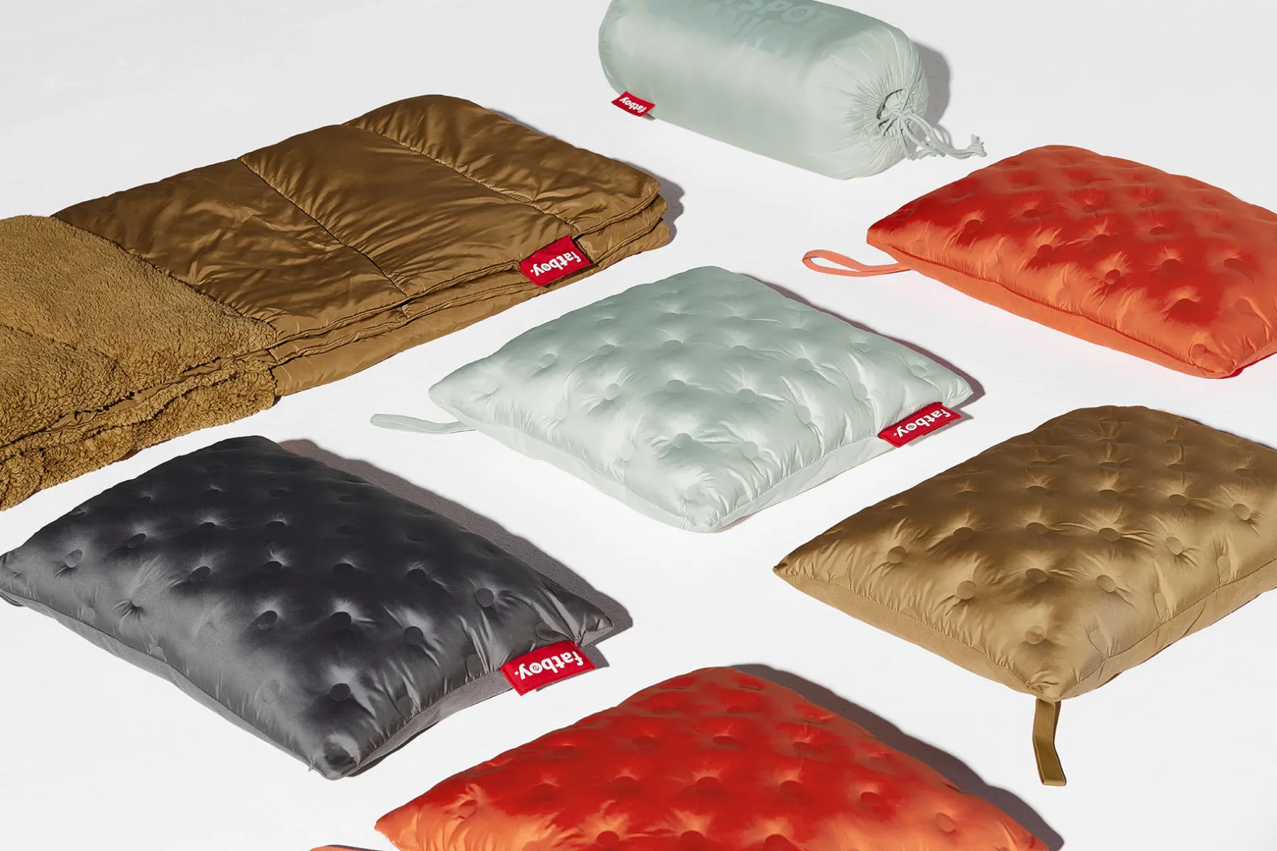 Fatboy Hotspot Pillow Quadro Coussin chauffant, gris, 45x45x17.5 cm