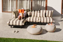 Fatboy Humpty Outdoor Tables basses d'extérieur, gris, 65x65x35 cm