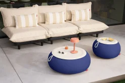 Fatboy Humpty Outdoor Tables basses d'extérieur, bleu, 65x65x35 cm