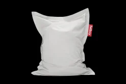 Fatboy Junior Canvas Pouf pour enfant, gris, 100x130 cm