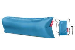 Fatboy Lamzac 3.0 Pouf gonflable, bleu, 185x83x50 cm