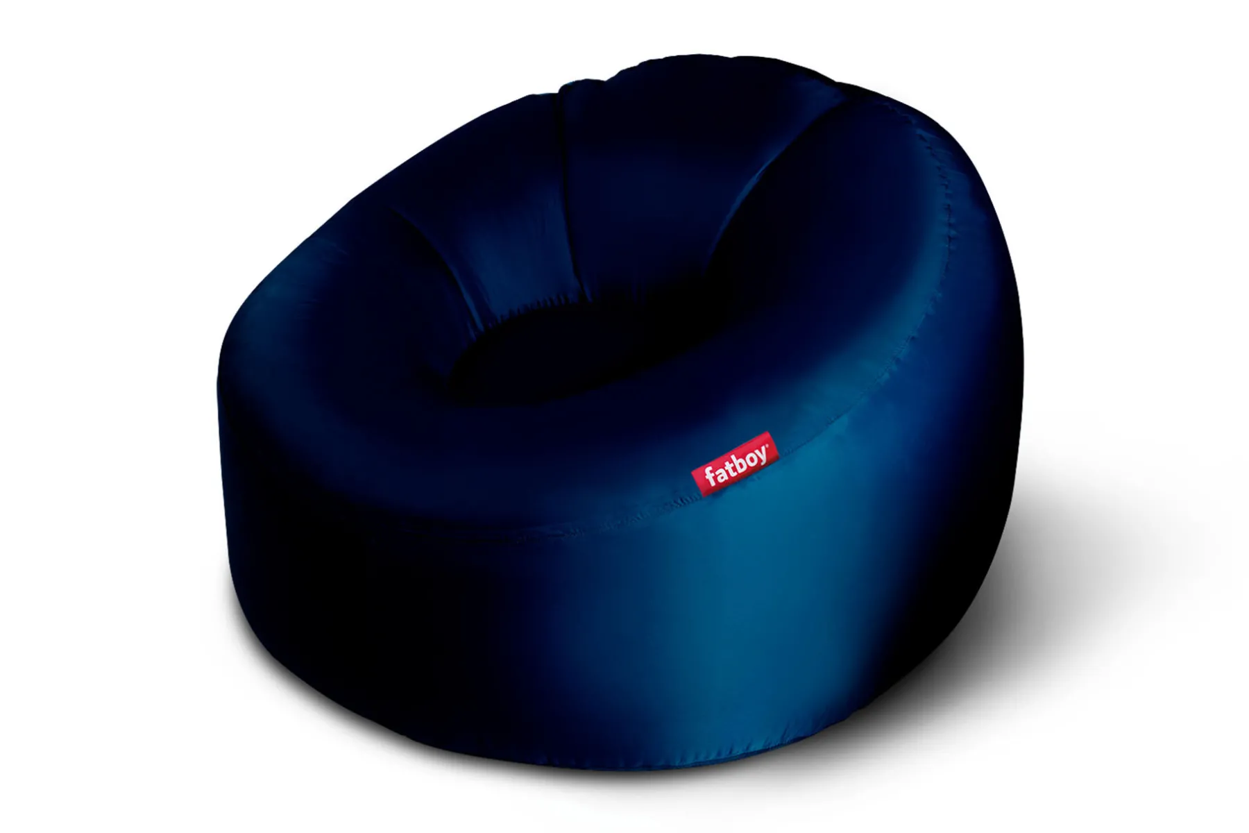 Fatboy Lamzac O Pouf gonflable, bleu, 110x103x62 cm