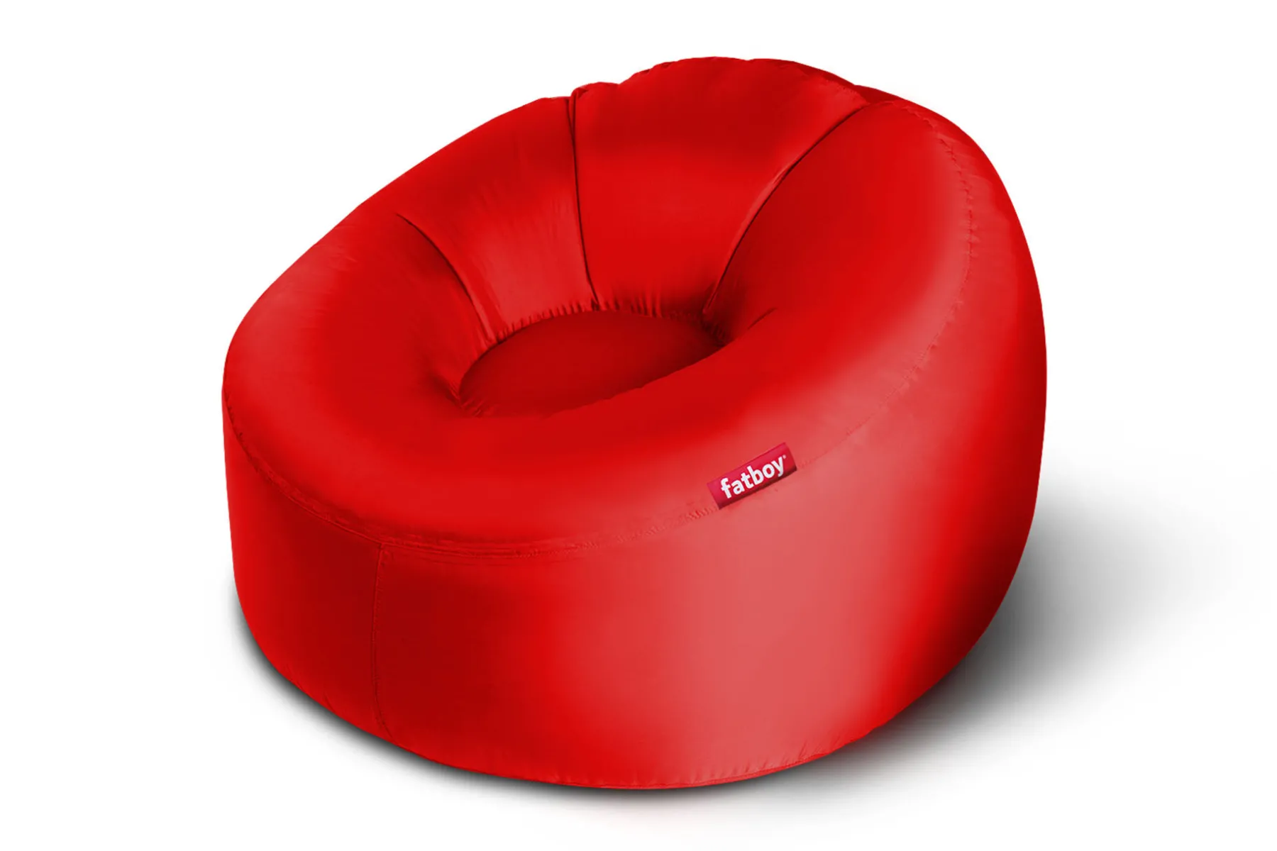 Fatboy Lamzac O Pouf gonflable, rouge, 110x103x62 cm