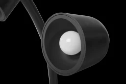 Fatboy Little Lebow Lampe de table dimmable, black, 17x29.2x42 cm