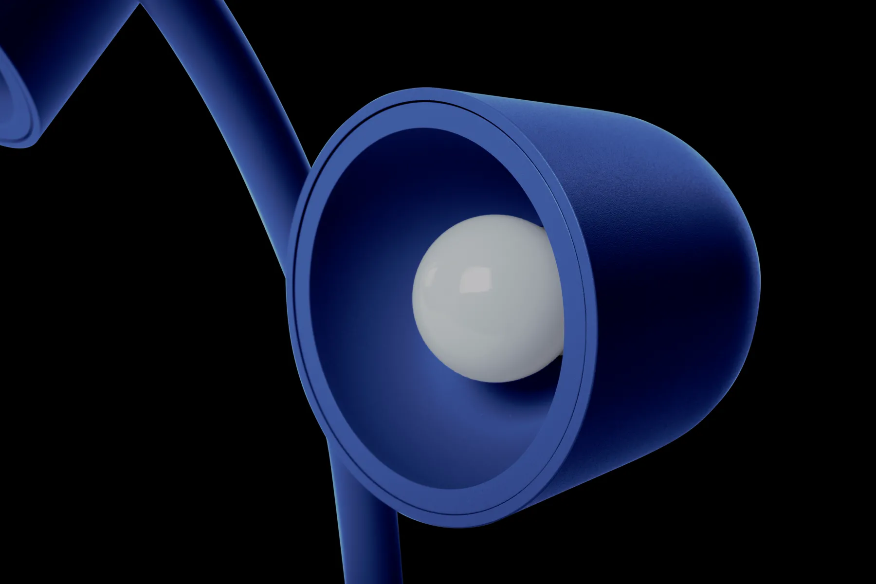 Fatboy Little Lebow Lampe de table dimmable, bleu, 17x29.2x42 cm