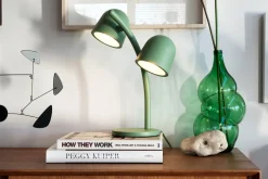 Fatboy Little Lebow Lampe de table dimmable, vert, 17x29.2x42 cm