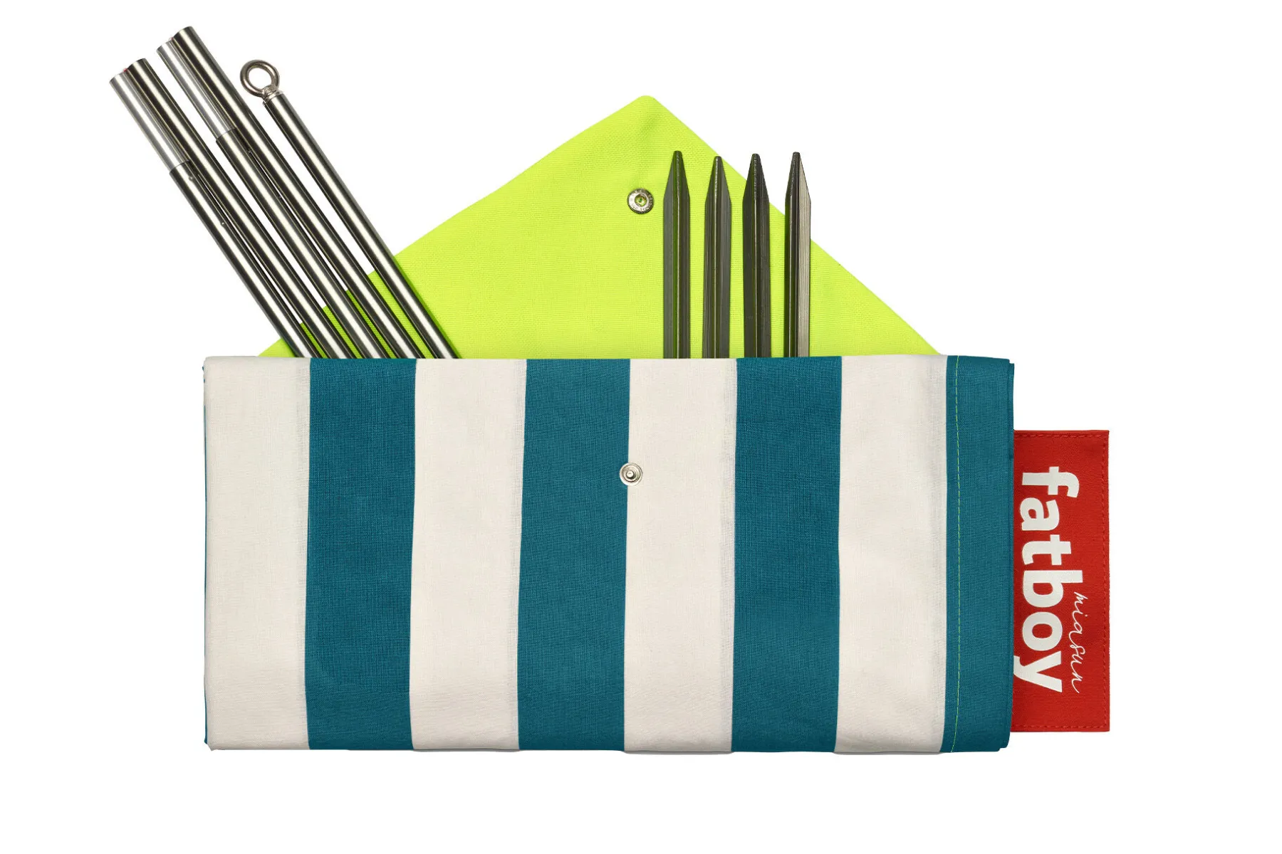 Fatboy Miasun Tente de plage portable, vert, 330x190x140 cm