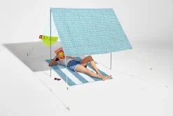 Fatboy Miasun Tente de plage portable, bleu, 330x190x140 cm