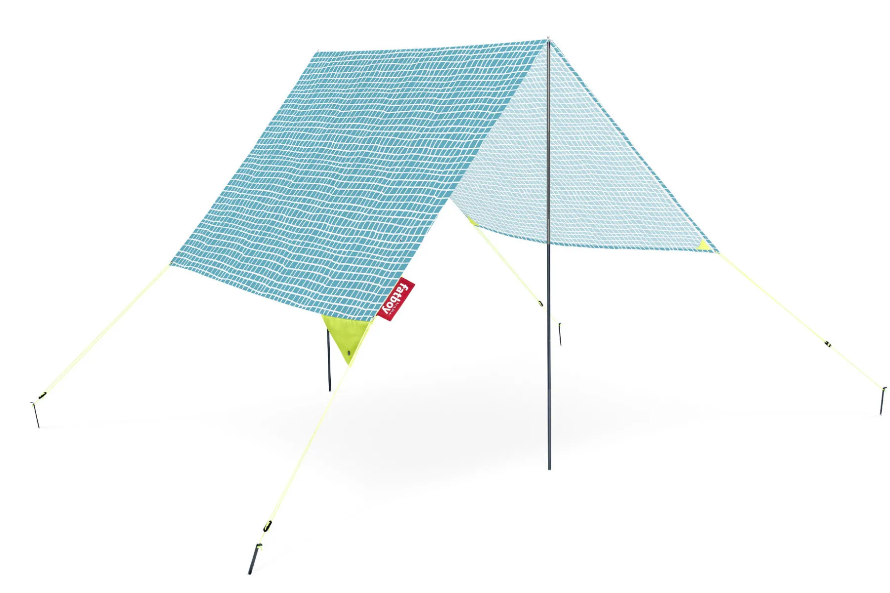 Fatboy Miasun Tente de plage portable, bleu, 330x190x140 cm