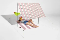 Fatboy Miasun Tente de plage portable, blanc, 330x190x140 cm