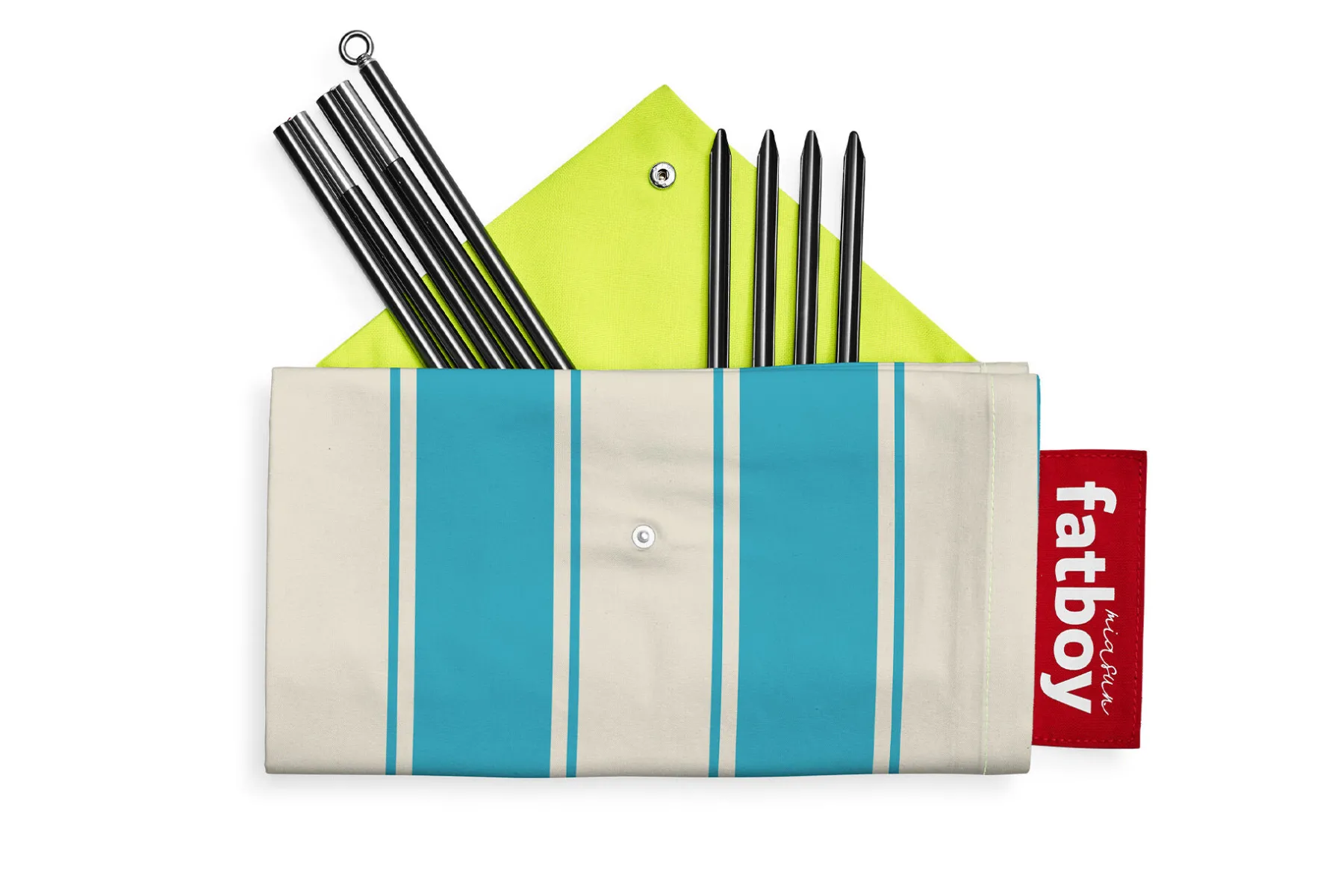 Fatboy Miasun Tente de plage portable, multicolore, 330x190x140 cm