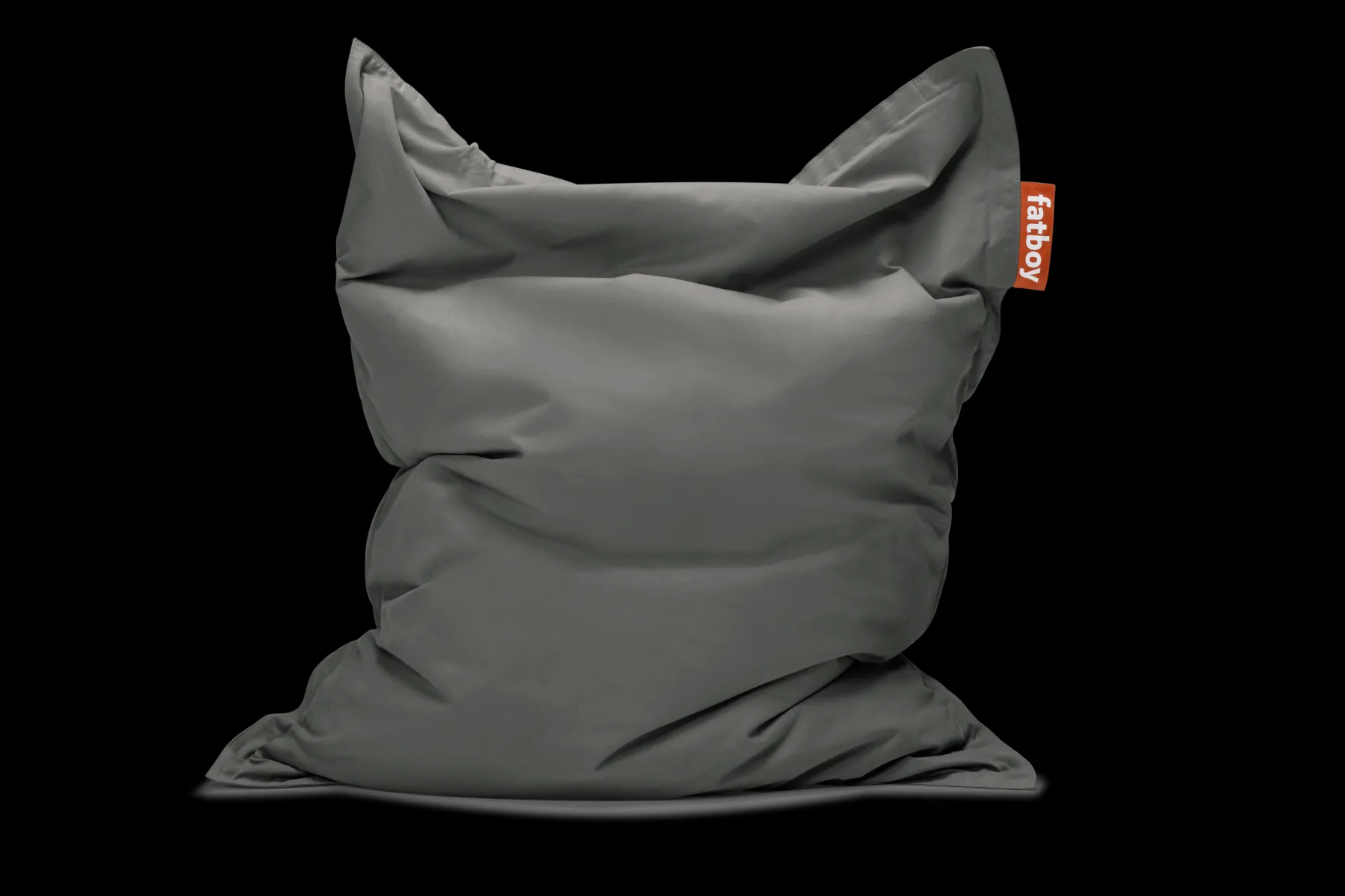 Fatboy Original Canvas Pouf d'intérieur, gris, 140x180 cm