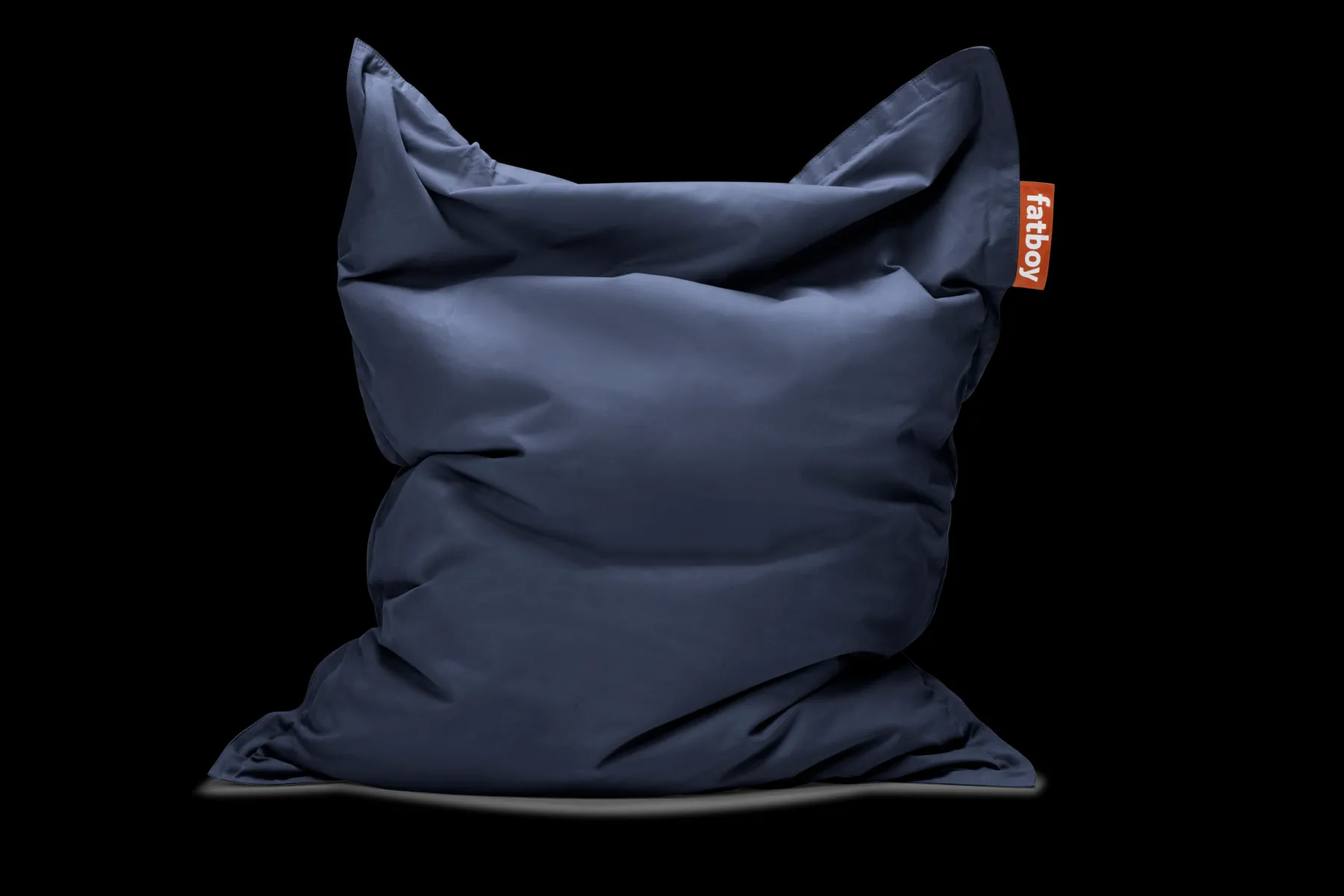 Fatboy Original Canvas Pouf d'intérieur, bleu, 140x180 cm
