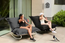 Fatboy Original Outdoor Pouf d'extérieur, gris, 134x180 cm