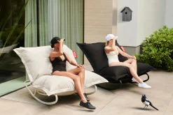 Fatboy Original Outdoor Pouf d'extérieur, gris, 134x180 cm