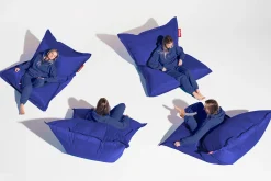 Fatboy Original Pouf d'intérieur, bleu, 140x180 cm