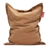 Fatboy Original Slim Cord Pouf en velours côtelé, marron, 120x155 cm