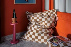 Fatboy Original Slim Teddy Pouf teddy, marron, 155x120 cm