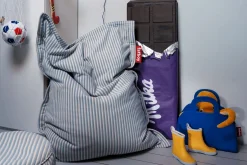 Fatboy Original Slim Terry Pouf en éponge, bleu, 120x155 cm