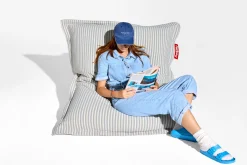 Fatboy Original Slim Terry Pouf en éponge, bleu, 120x155 cm